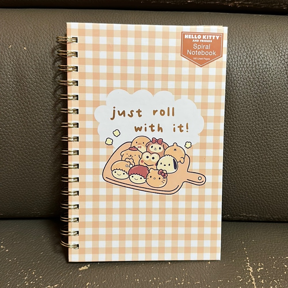 Hello Kitty Spiral Journal